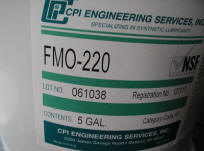 食品机械专用齿轮油轴承油FMO220